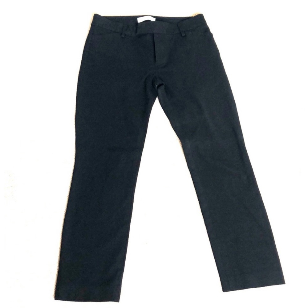 Gap black slim cropped pants
